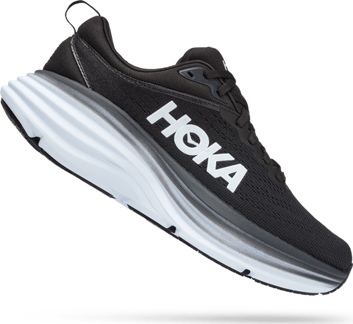 Hoka Bondi 8 Black / White