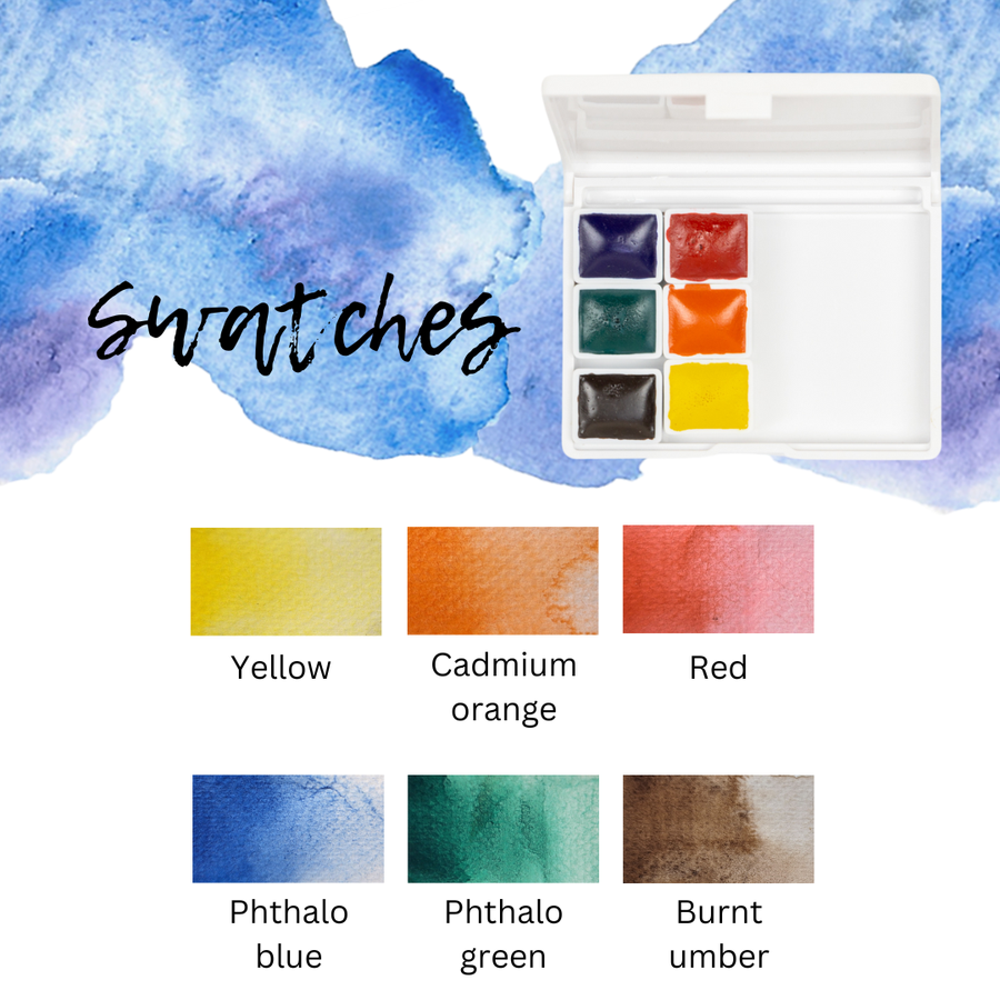 Watercolor palette 6