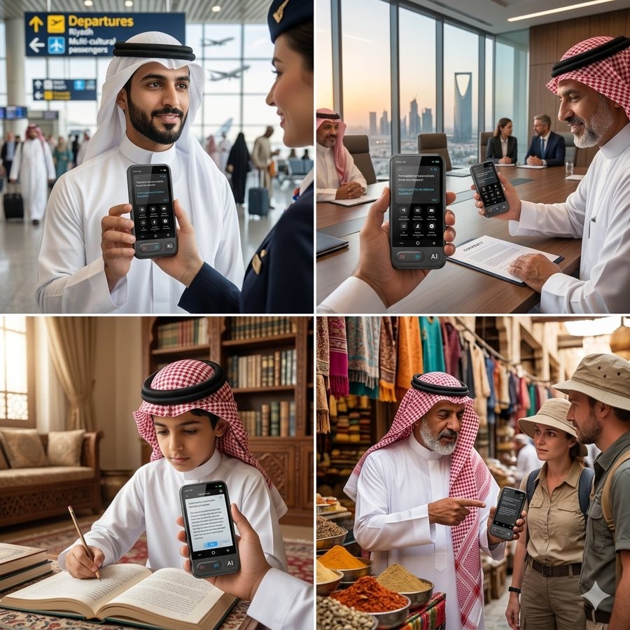  ترجمة بدون إنترنت للغات متعددة أثناء السفر