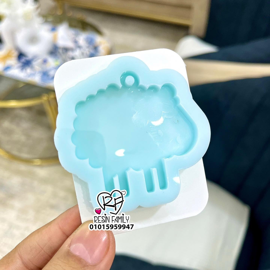 ميدالية عيدية شكل خروف تصميم 2 