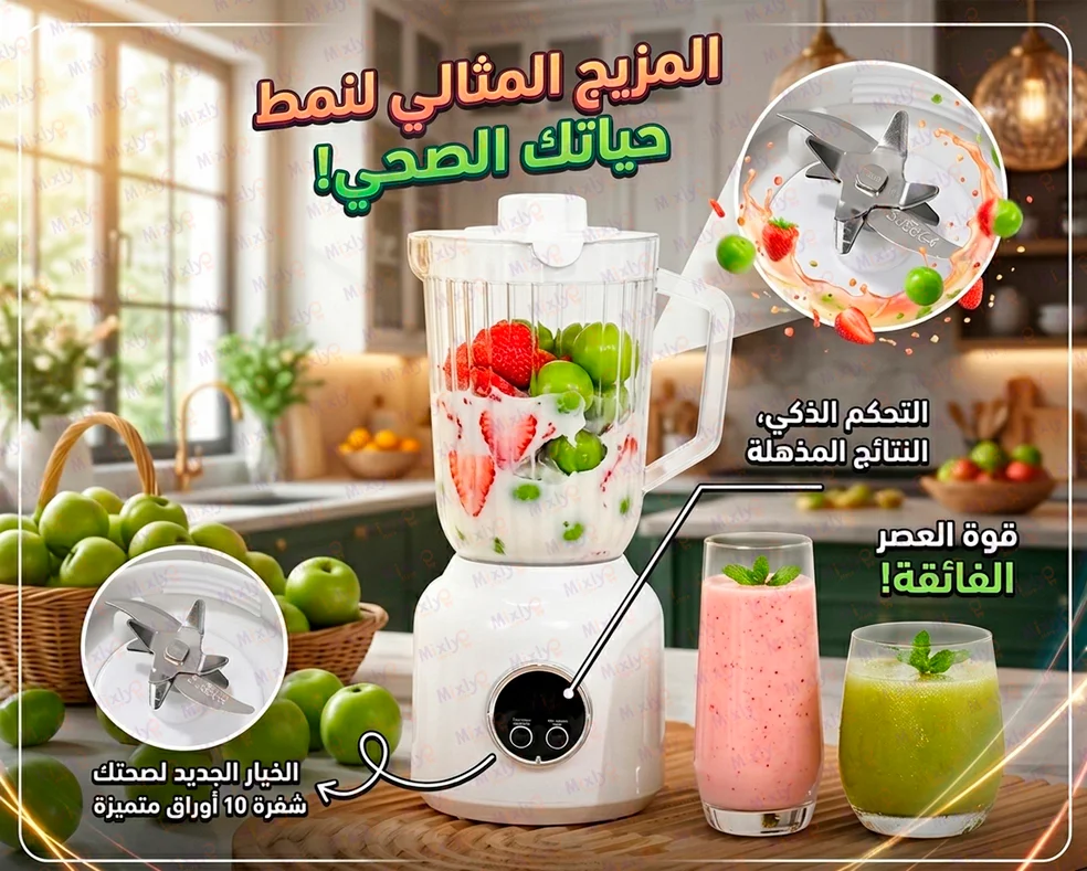 الخلاط المحمول الترند