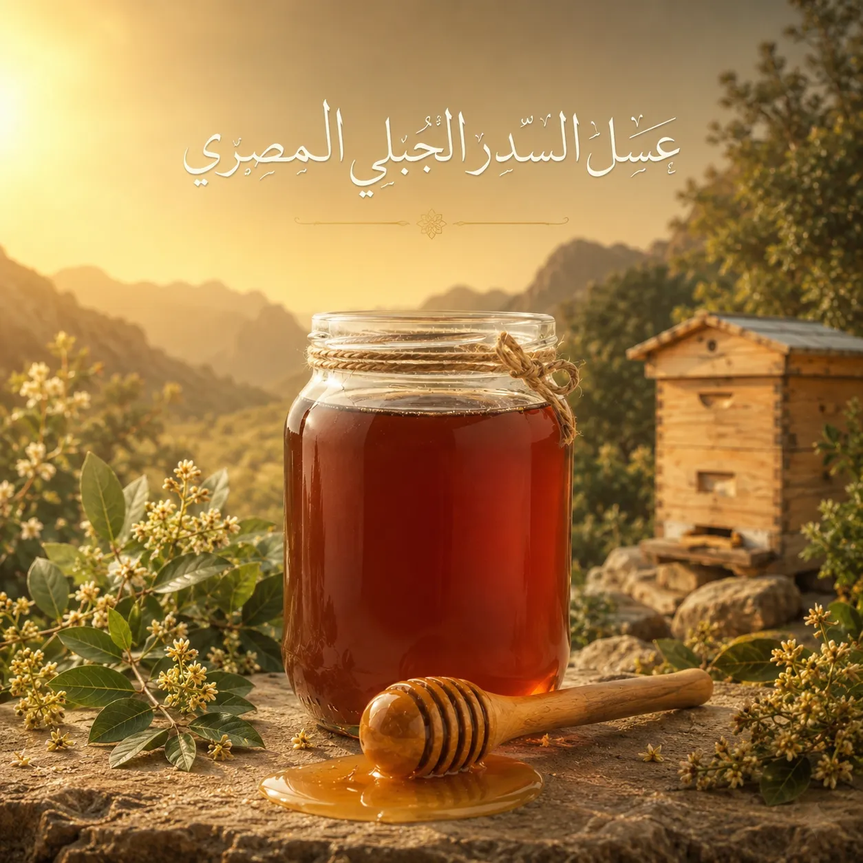 عسل السدر الجبلي المصري