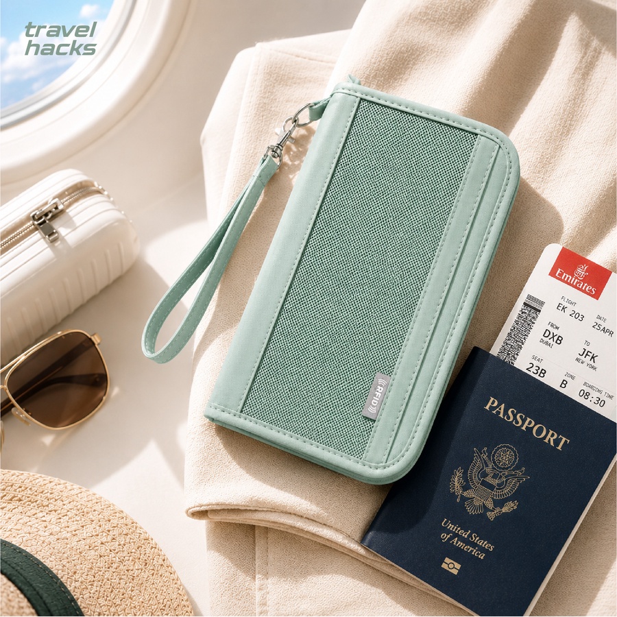 All-In-One Airport Travel Organizer Wallet