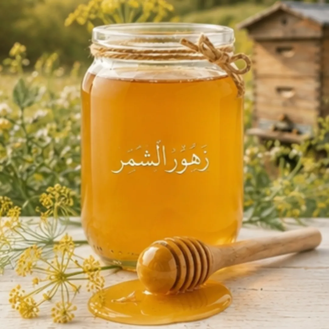عسل زهور الشمر