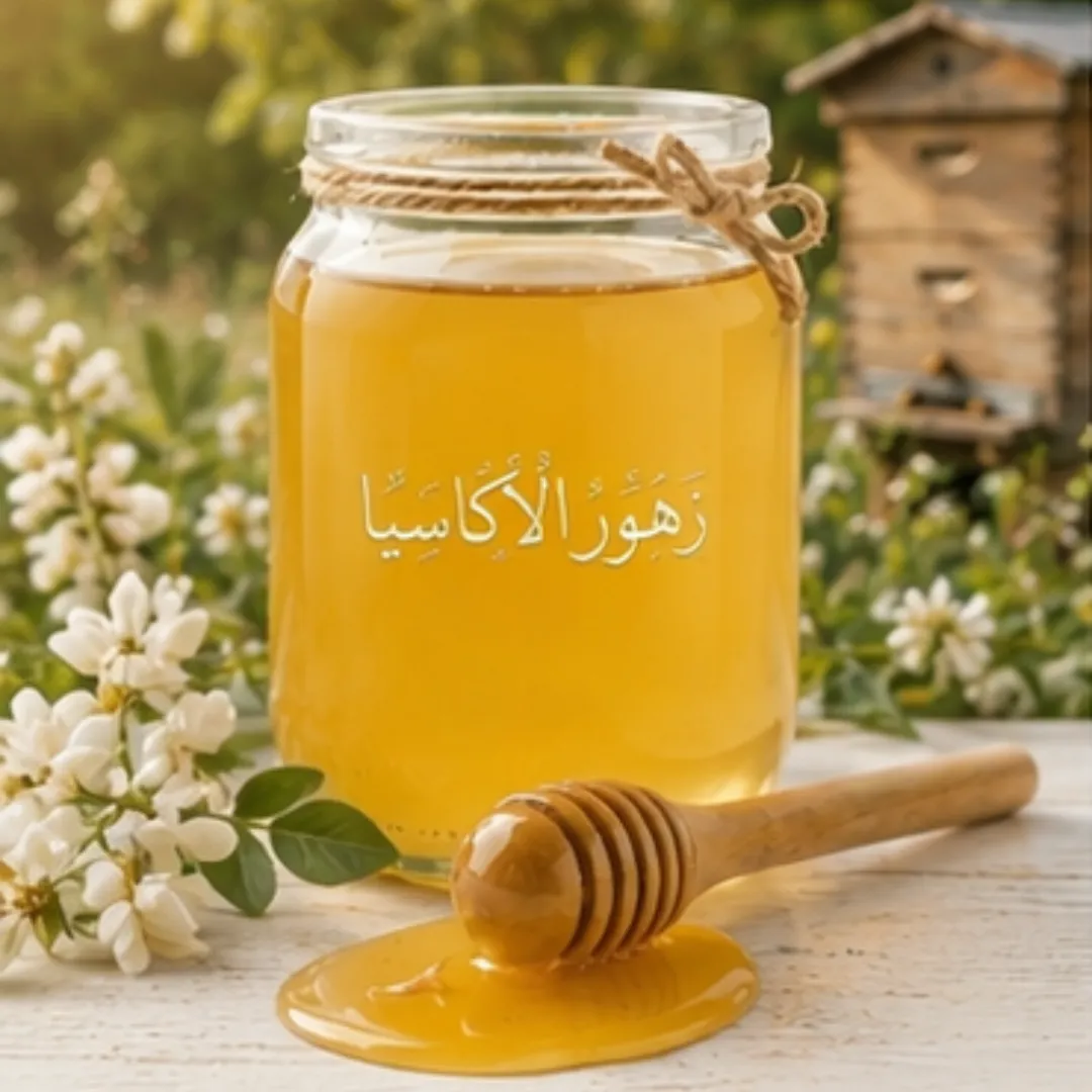 عسل زهور الأكاسيا