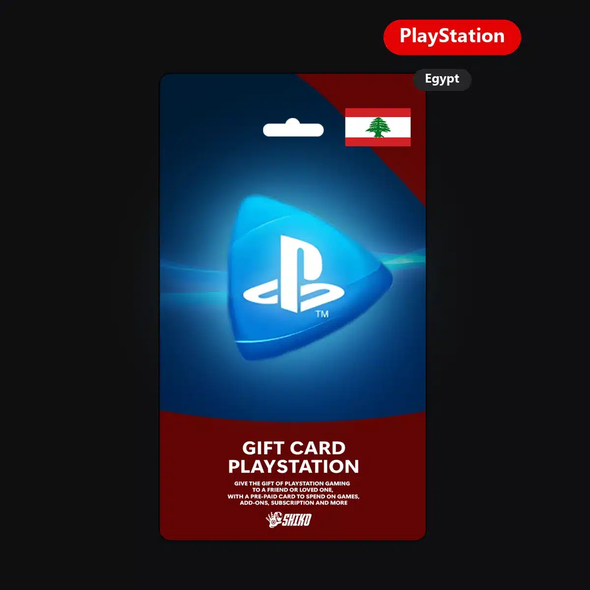 PlayStation Store Lebanon Cards Epic
