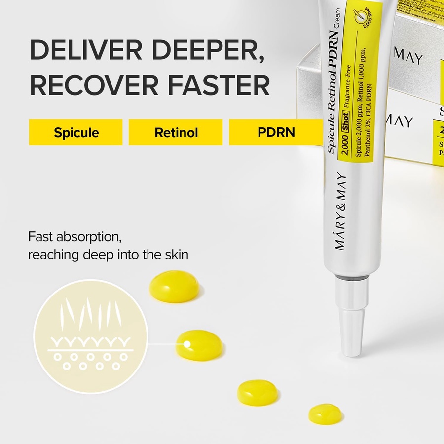 Mary&May Spicule Retinol PDRN Cream