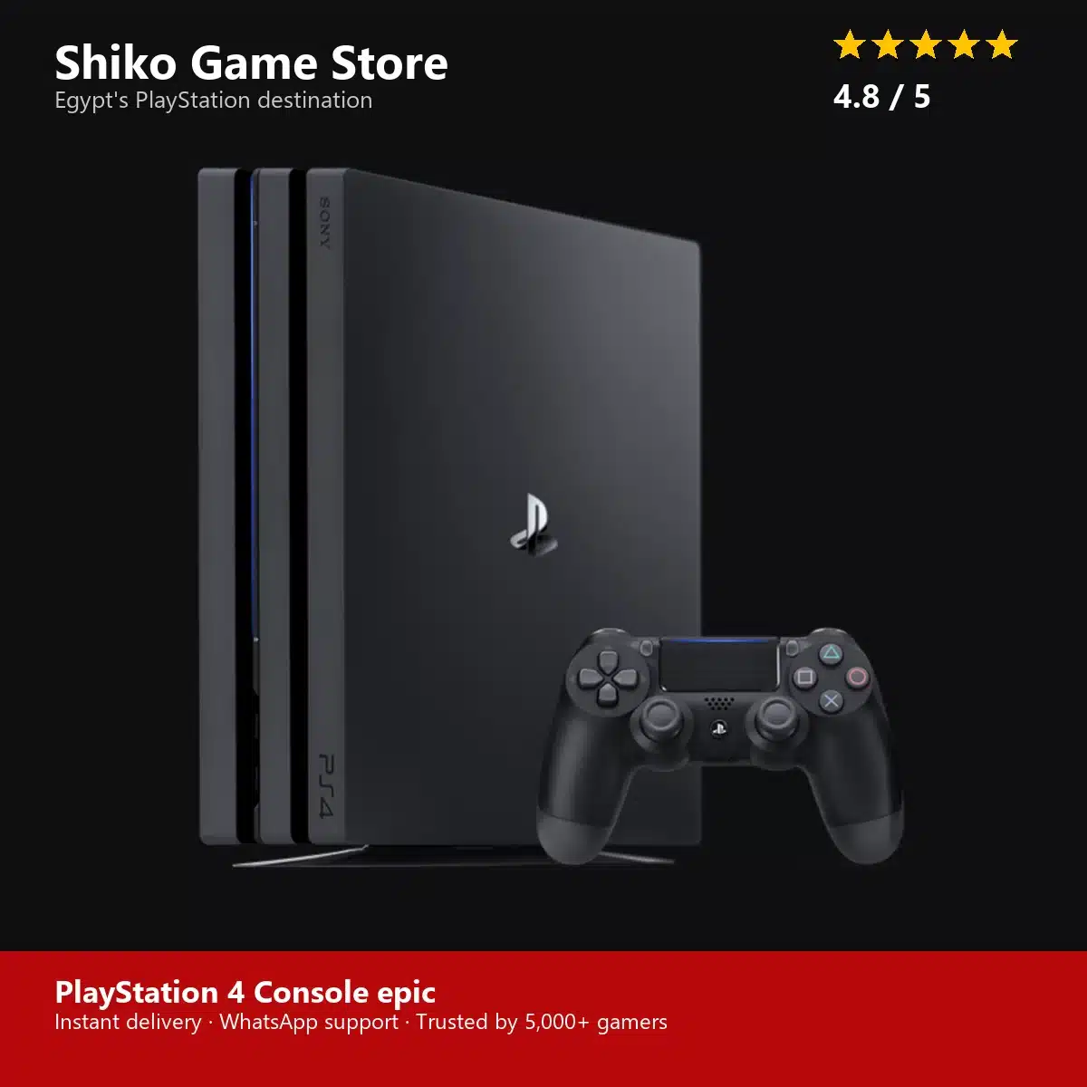 PlayStation 4 Console epic
