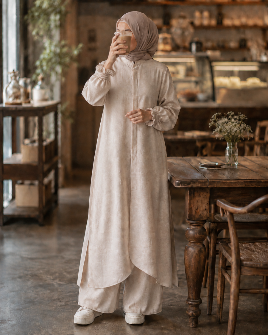 Linen Set | Elegant Modest Two-Piece Set