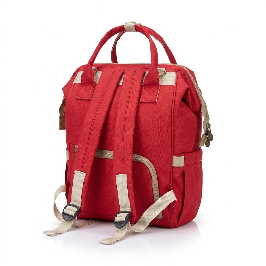 شنطة مستلزمات بيبي Momolly (Diaper Bag) بجيوب حرارية ومكان للمناديل – عملية وأنيقة للأمهات ماركة موملي