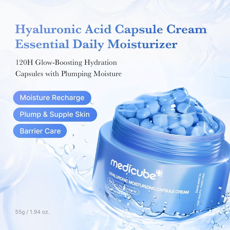 MEDICUBE Hyaluronic Moisturizing Capsule Cream 