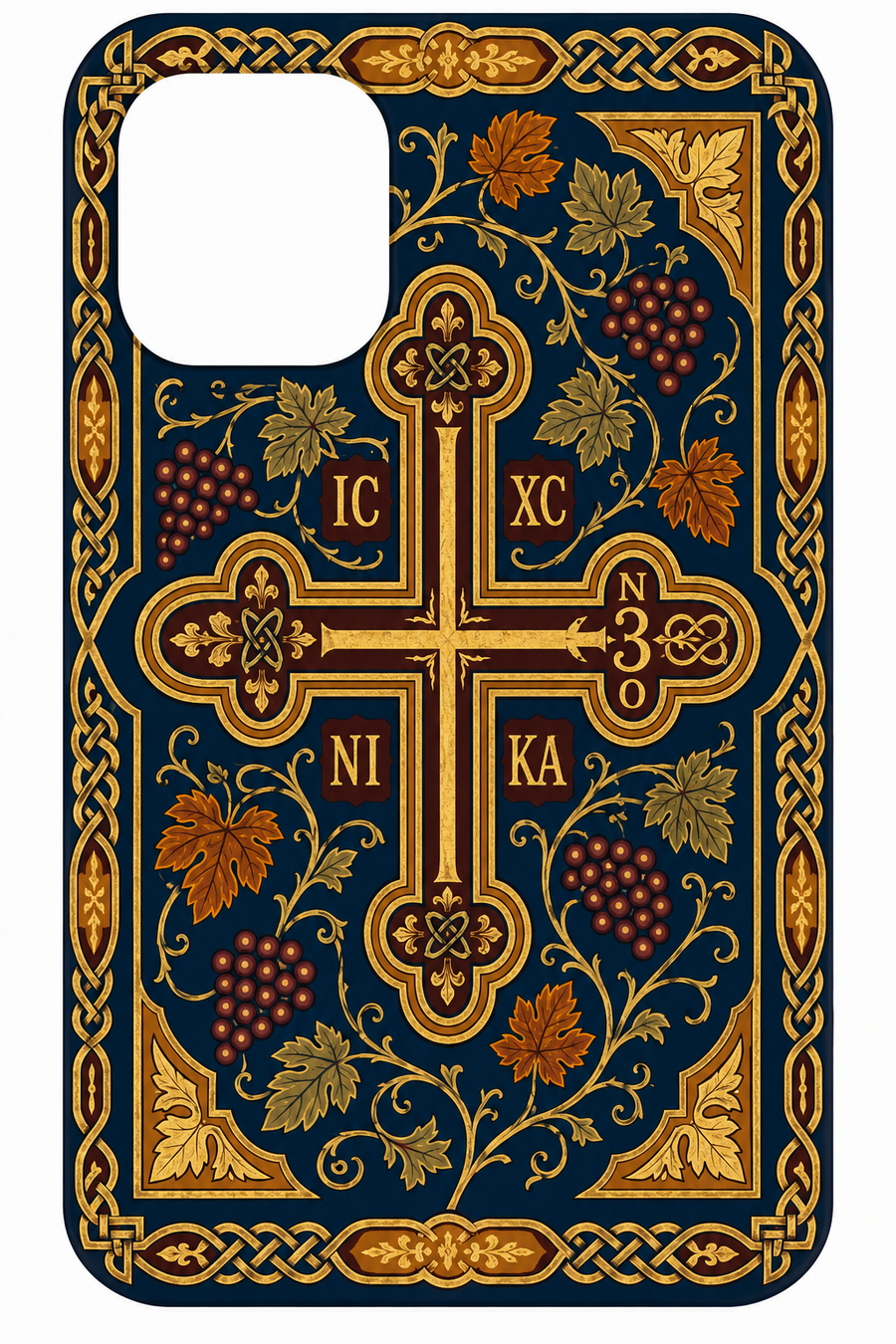 Byzantine Cross iPhone Case