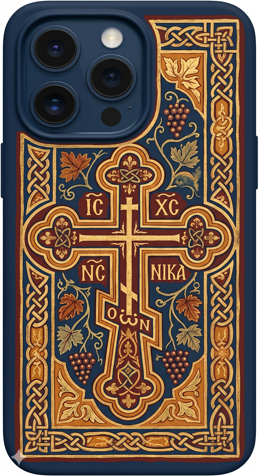 Byzantine Cross iPhone Case