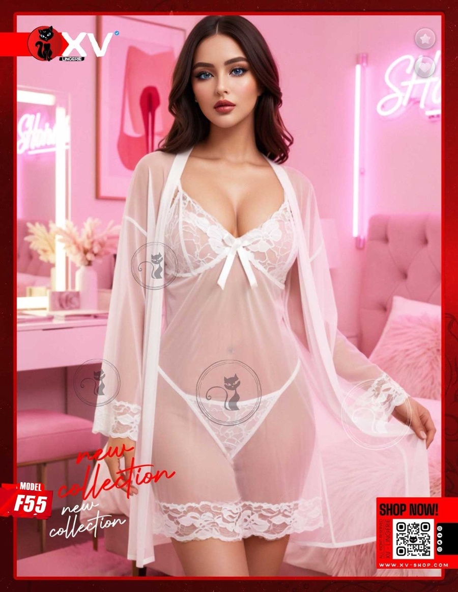 Tulle nightgown - F55 