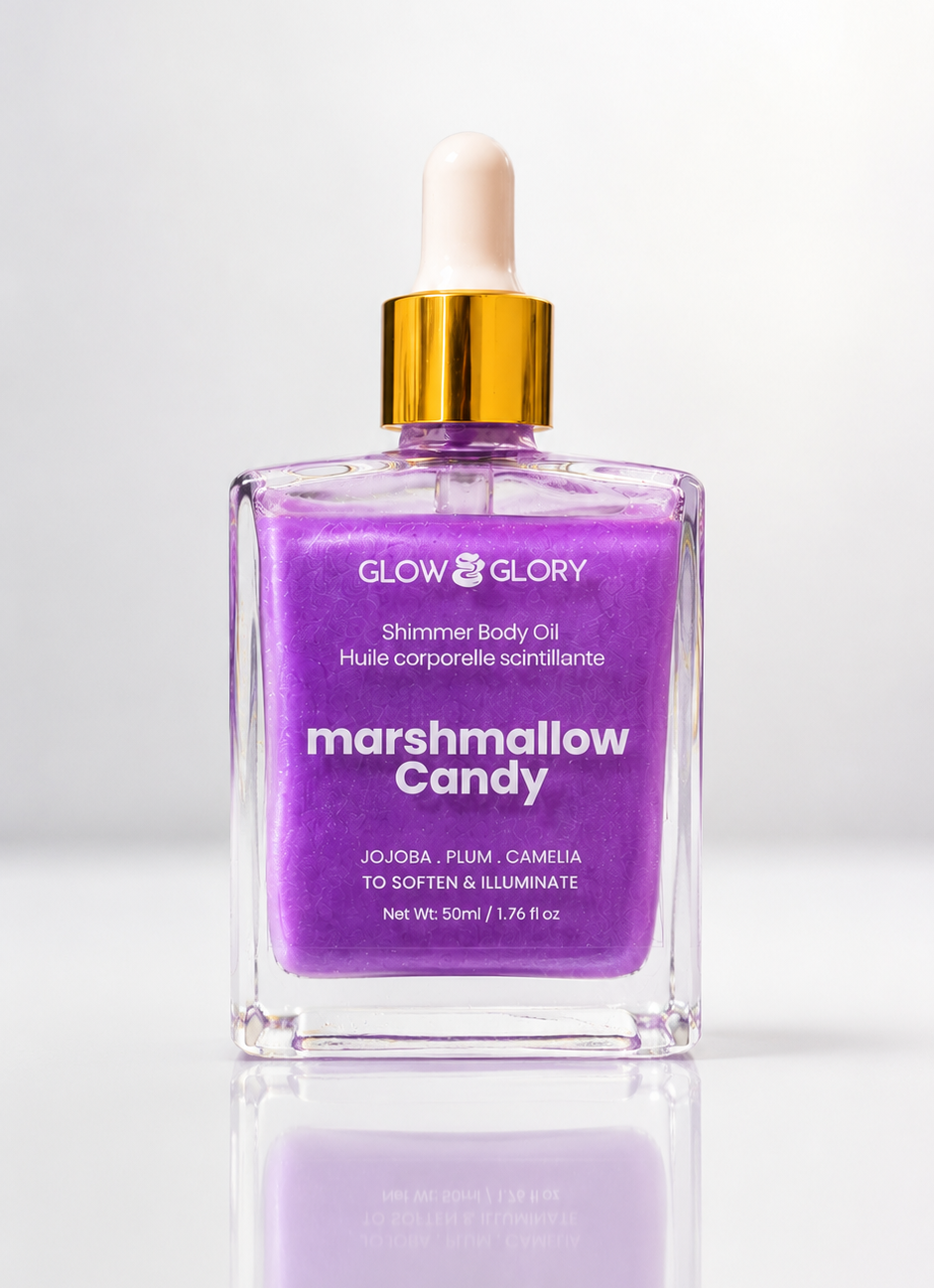 Marshmallow Candy Shimmer Body Oil