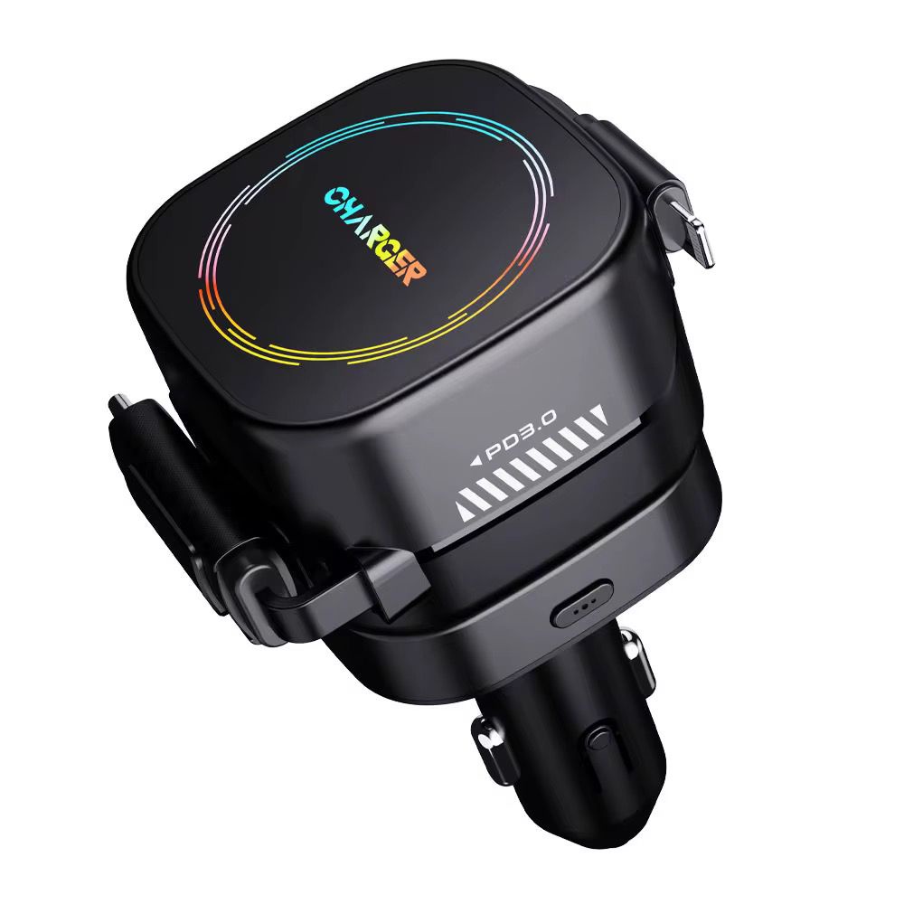 Car 4*1Charger with Lighter-KCL4*1