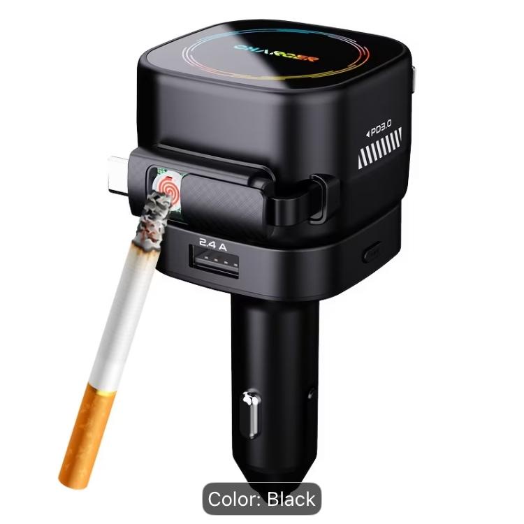 Car 4*1Charger with Lighter-KCL4*1