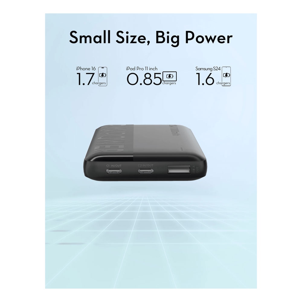 Ravpower PB1228 Power Bank 3 Ports 10,000 mAh 20w