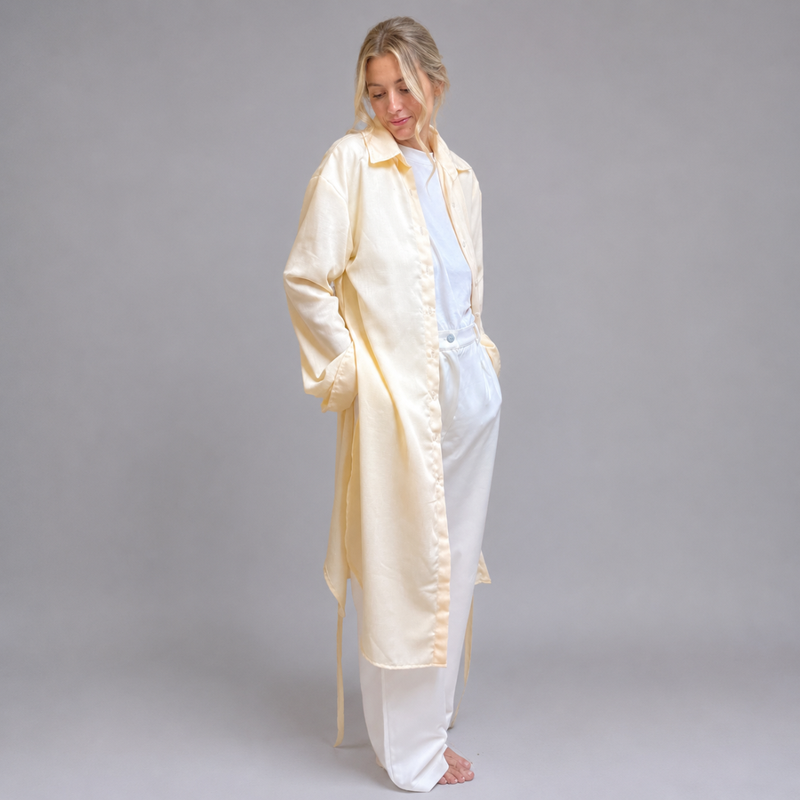 Long Shirt Linen Cotton Lycra 120 cm