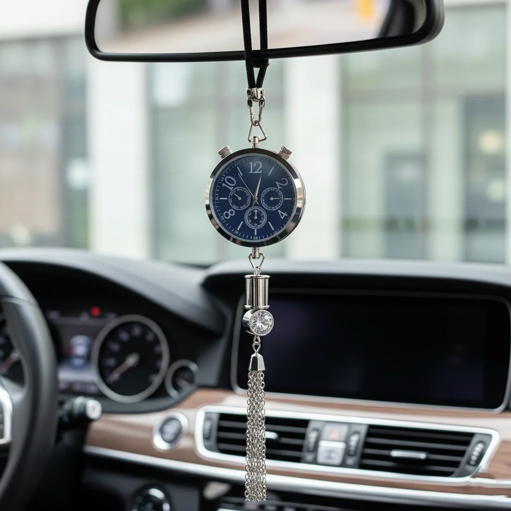 Car Luxury Clock Perfume Car Pendant-KDCLOCK