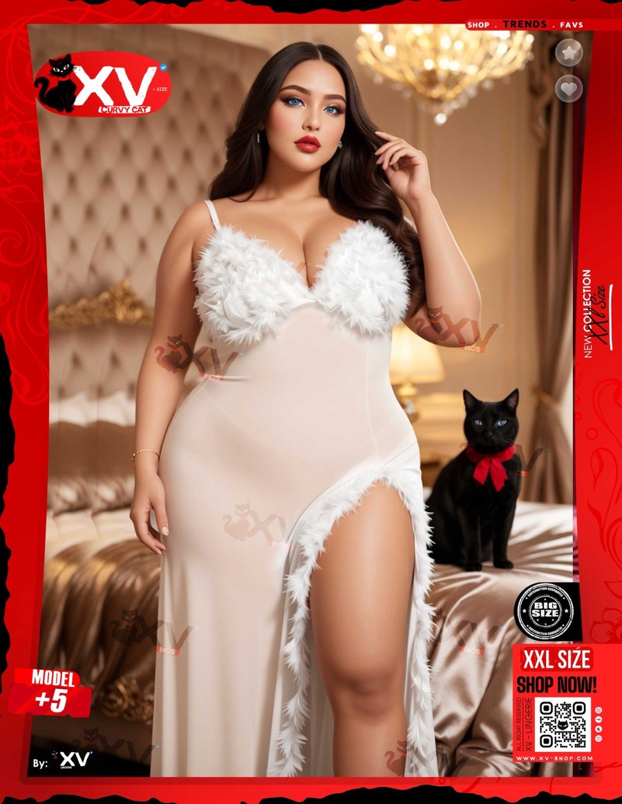 Sheer Floral BabyDoll -  +5