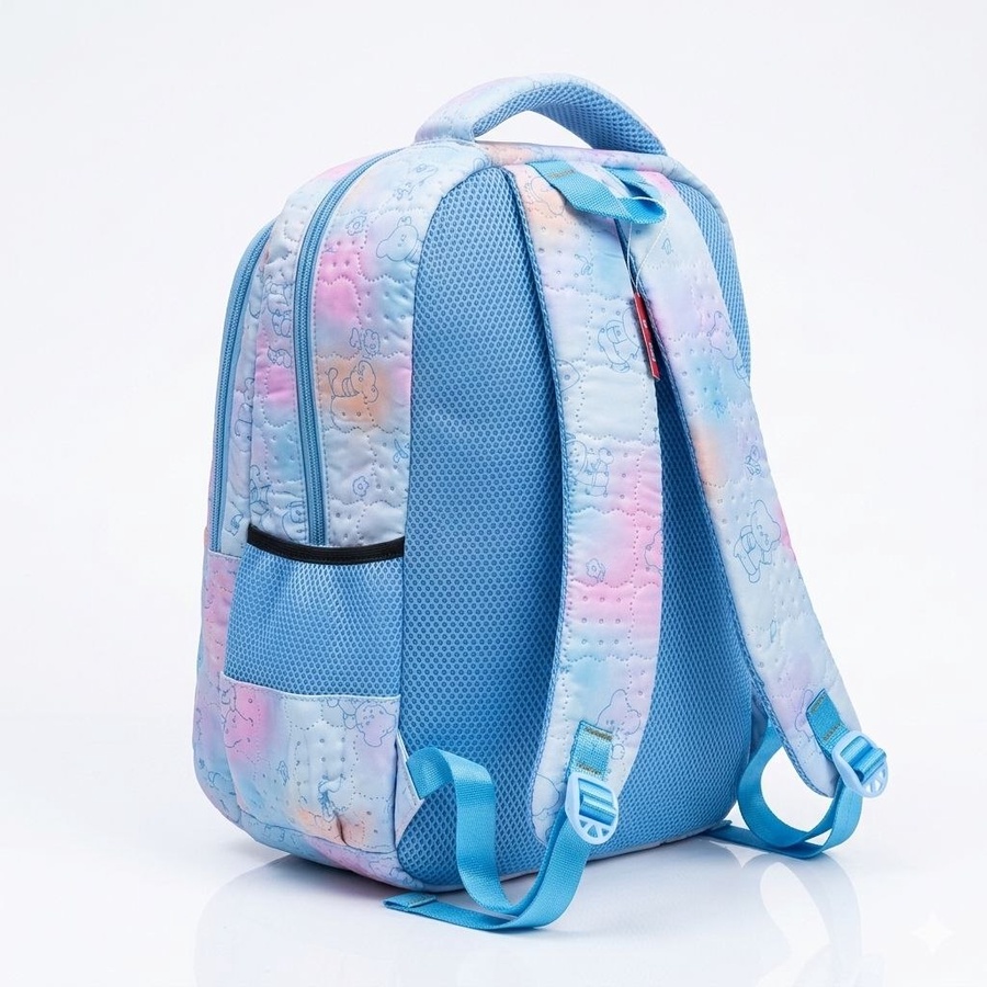    شنطة ظهر مدرسية أطفال بتصميم لابوبو LABUBU بطباعة كرتونية ملونة – Kids Cartoon School Backpack