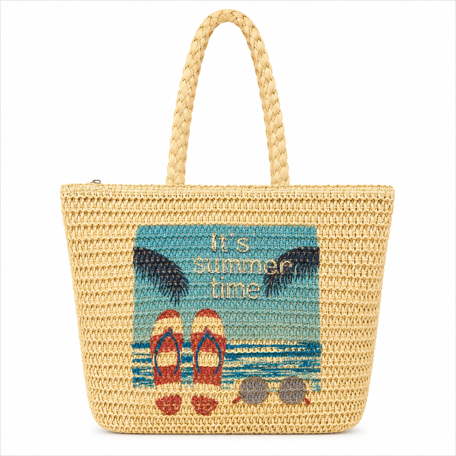 Riviera Postcard Bag
