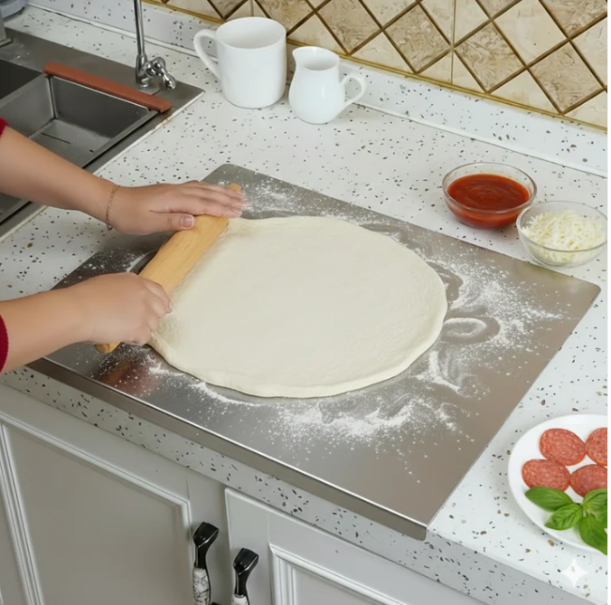 🍕 سطح مثالي للعجين والبيتزا