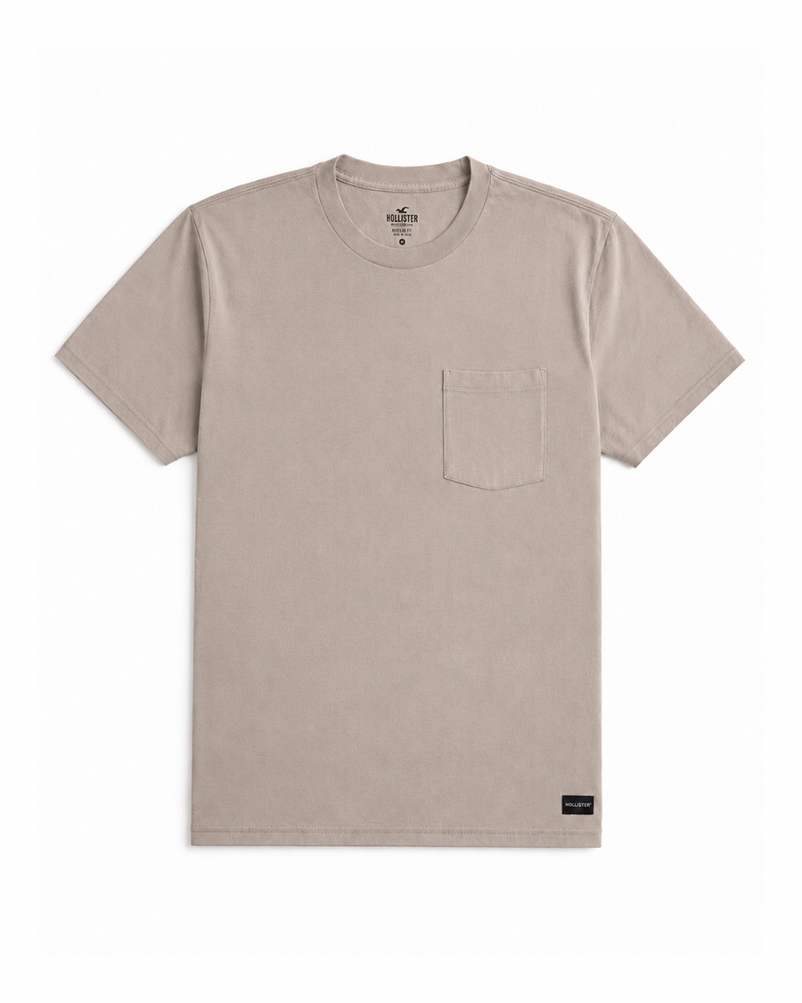 Relaxed pocket Hollister badge T-Shirt