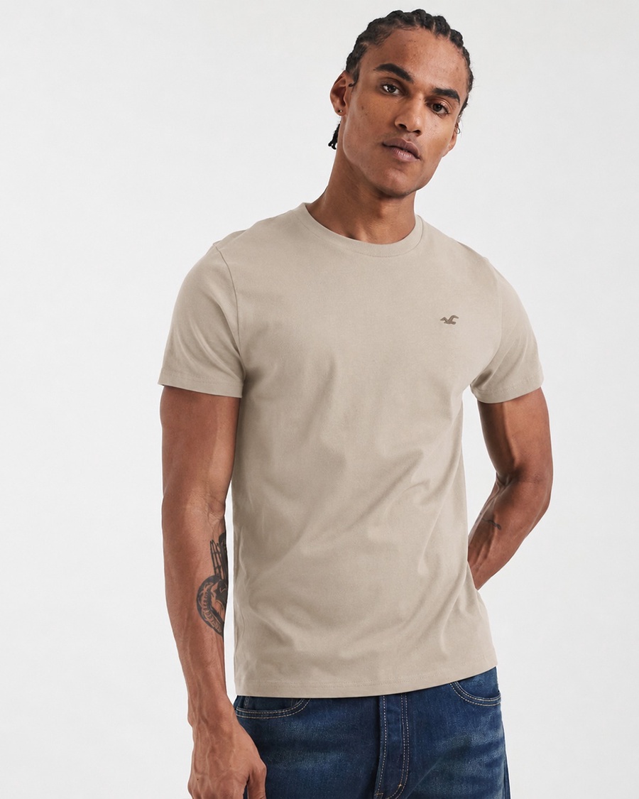 Muscle fit Icon Crew T-Shirt - Pack of 5