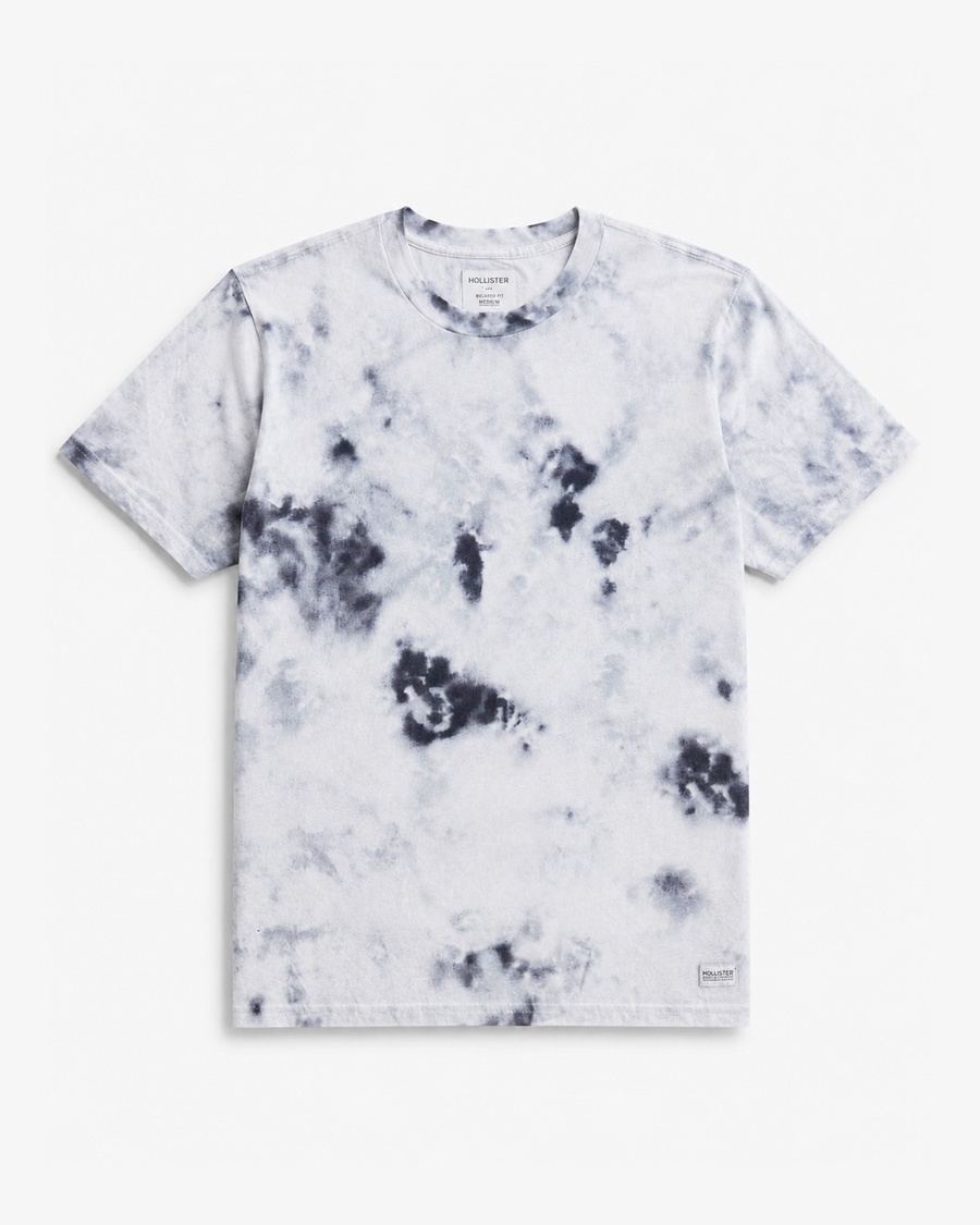 Relaxed Cooling Hollister Badge Crew T-Shirt