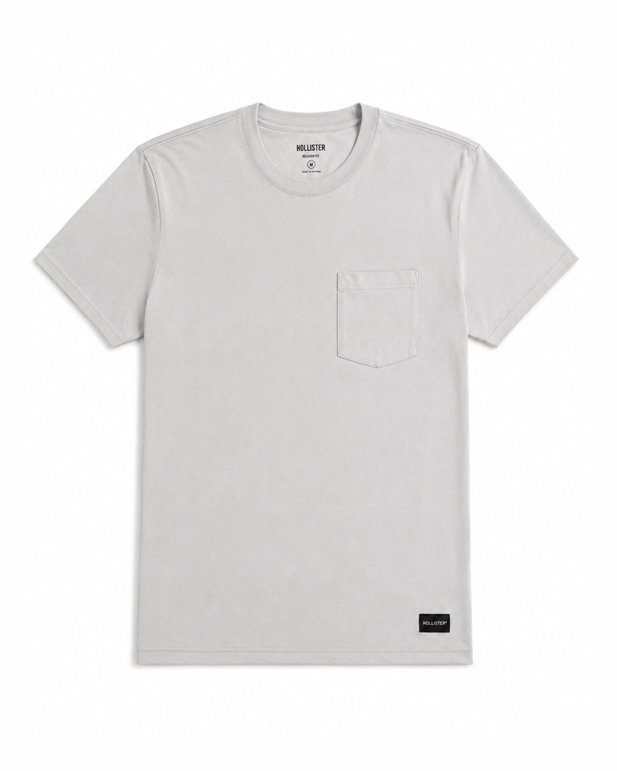 Relaxed pocket Hollister badge T-Shirt 