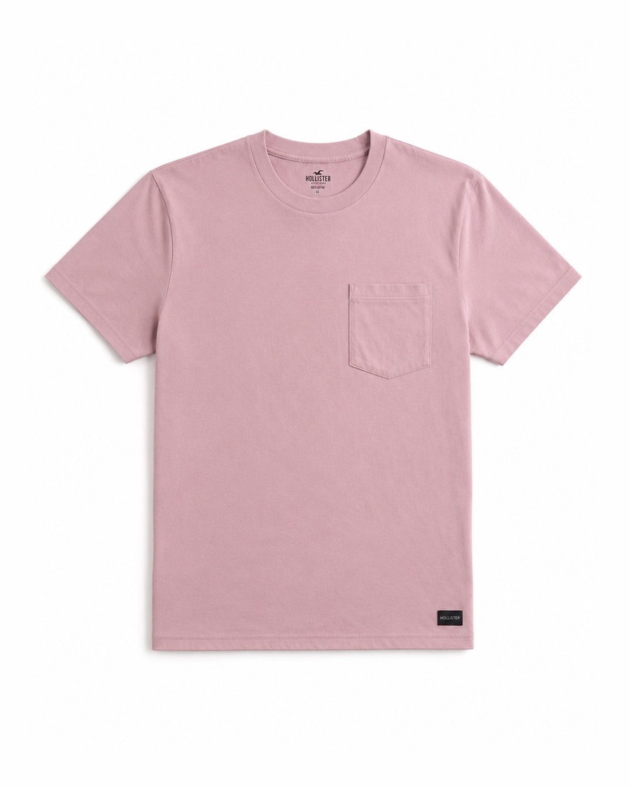 Relaxed pocket Hollister badge T-Shirt 