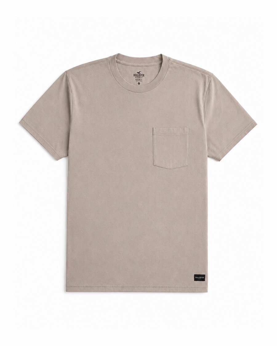 Relaxed pocket Hollister badge T-Shirt 