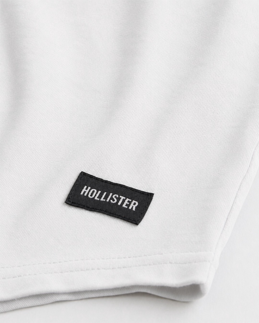Hollister Longline Curved Hem T-Shirt