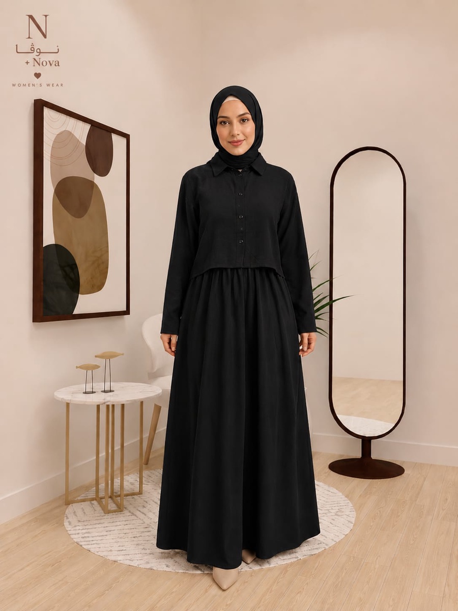 طقم شيميز وجيبة - ستايل صيفي أنيق - نوفا