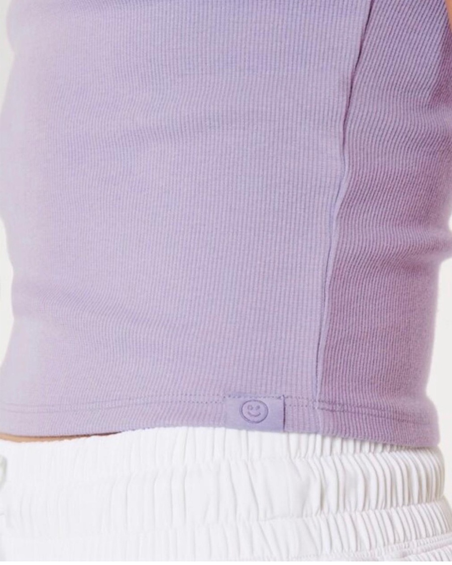 Gilly Hicks ribbed cotton tank top