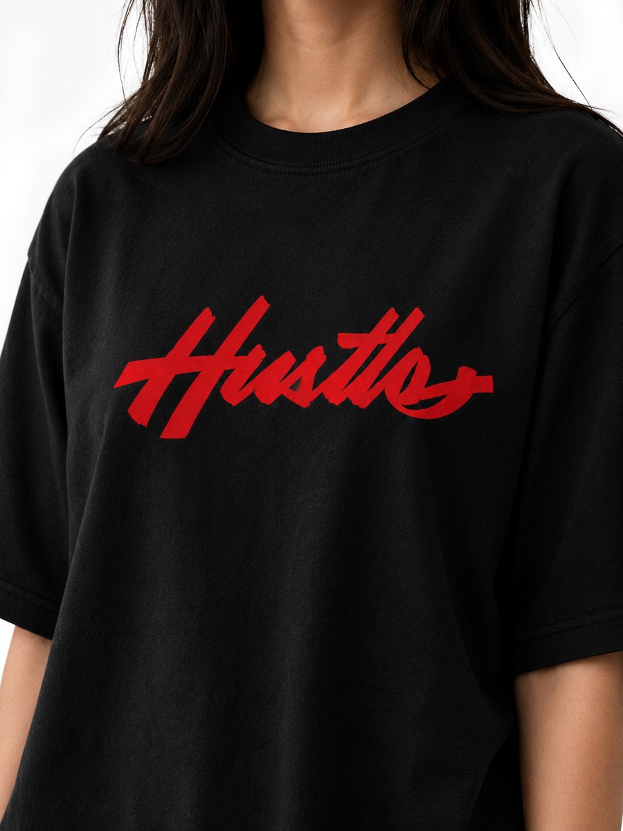 Hustle Oversized T-Shirt