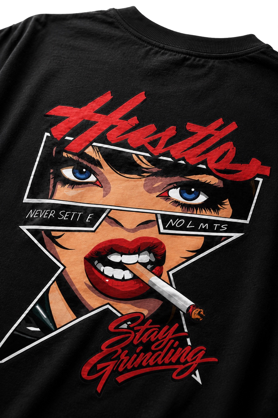 Hustle Oversized T-Shirt