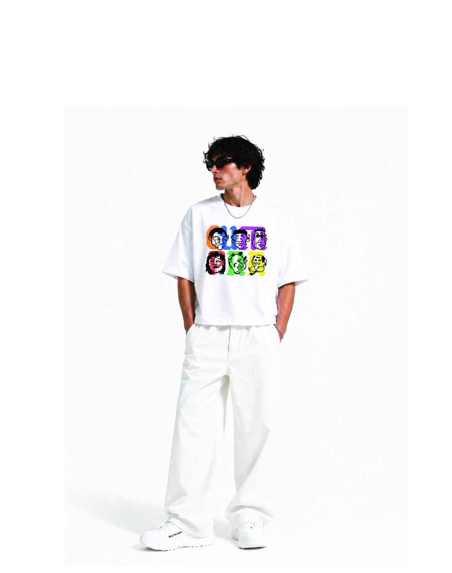 Faces Box Fit T-Shirt