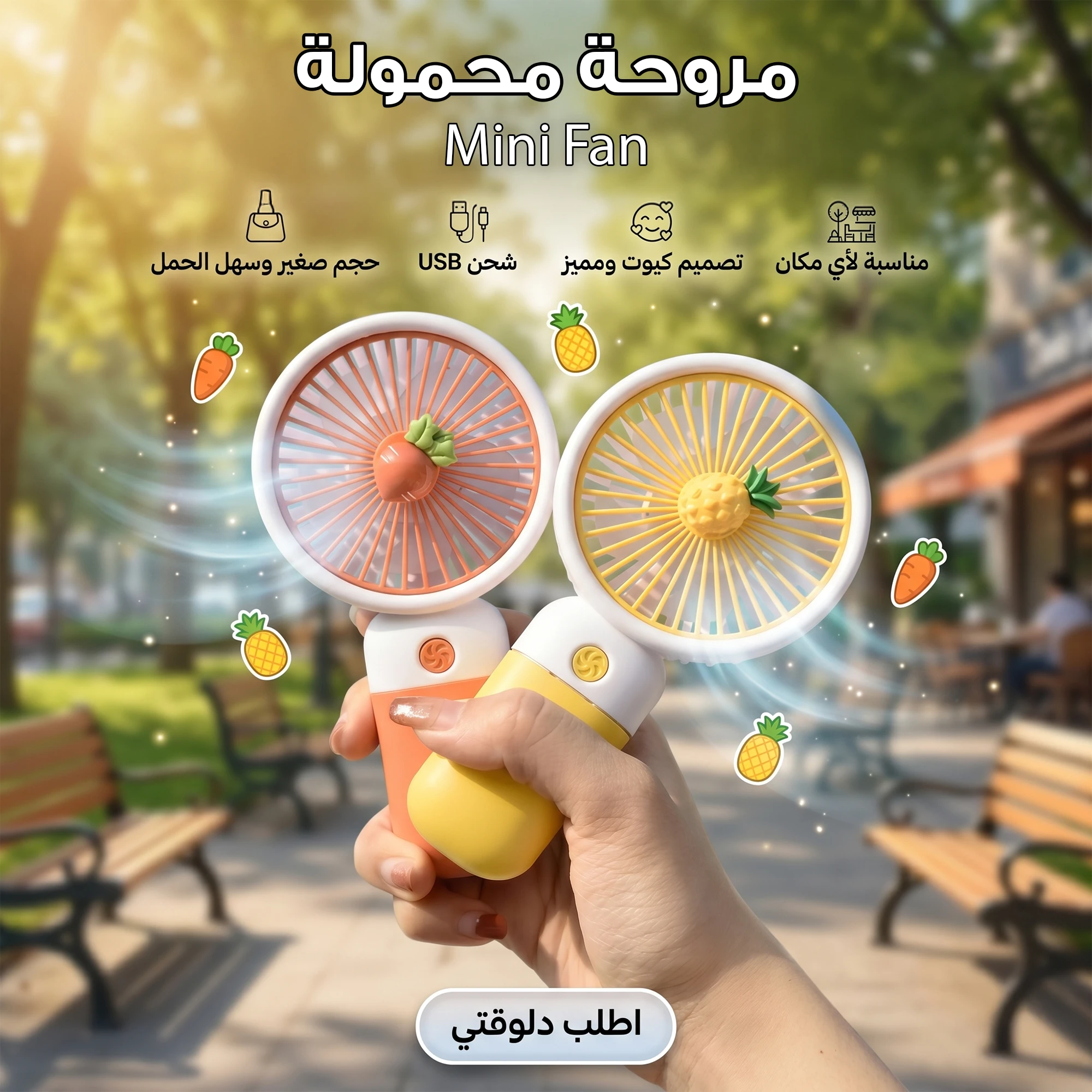 مروحة محمولة Mini Fan
