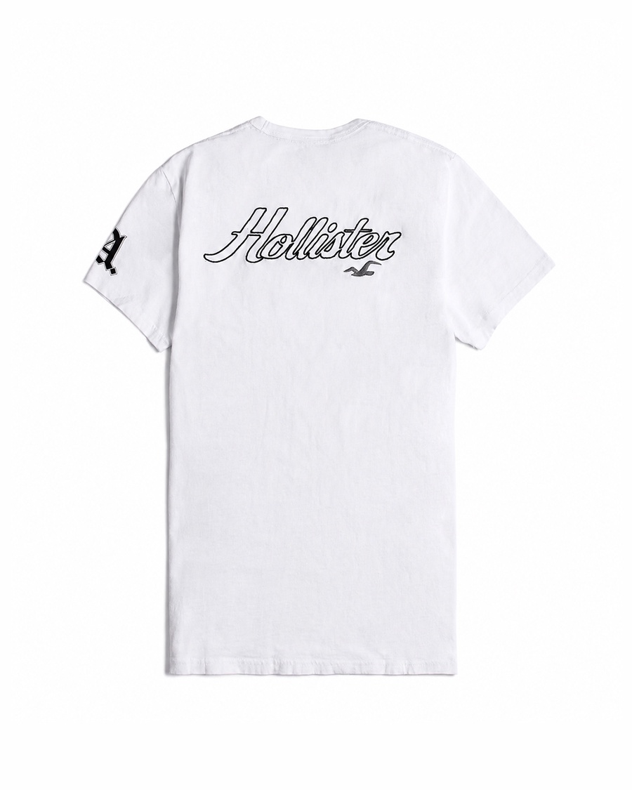 تيشيرت Hollister Graphic Cotton Crew | اوريجينال مستورد من أمريكا 🇺🇸
