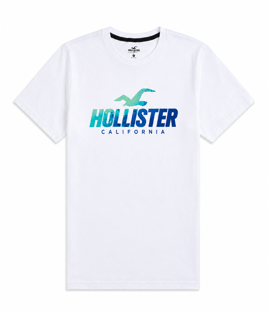 تيشيرت Hollister Graphic Cotton Crew | اوريجينال مستورد من أمريكا 🇺🇸