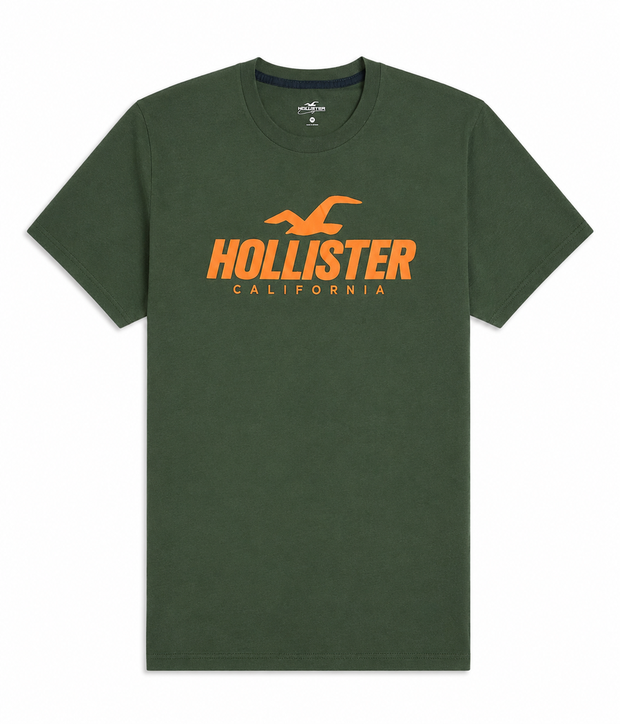 تيشيرت Hollister Graphic Cotton Crew | اوريجينال مستورد من أمريكا 🇺🇸
