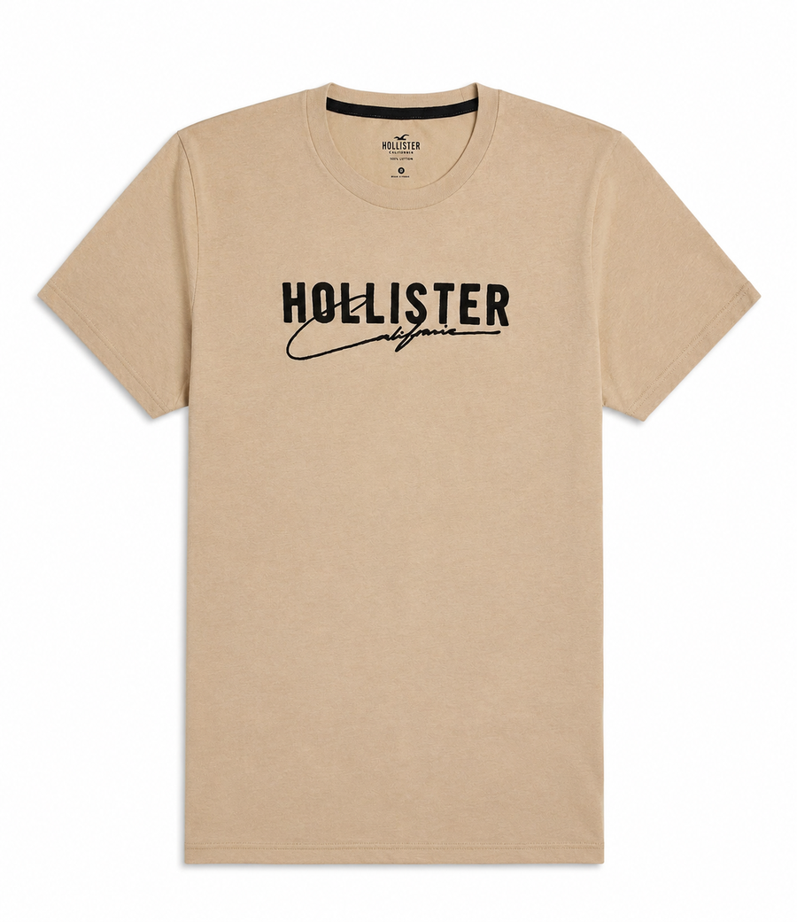 تيشيرت Hollister Graphic Cotton Crew | اوريجينال مستورد من أمريكا 🇺🇸