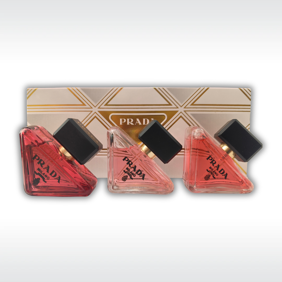 مجموعة برادا النسائية 3 × 30 مل | عطور Prada Milano للنساء