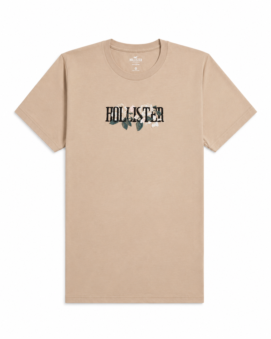 تيشيرت Hollister Graphic Cotton Crew | اوريجينال مستورد من أمريكا 🇺🇸