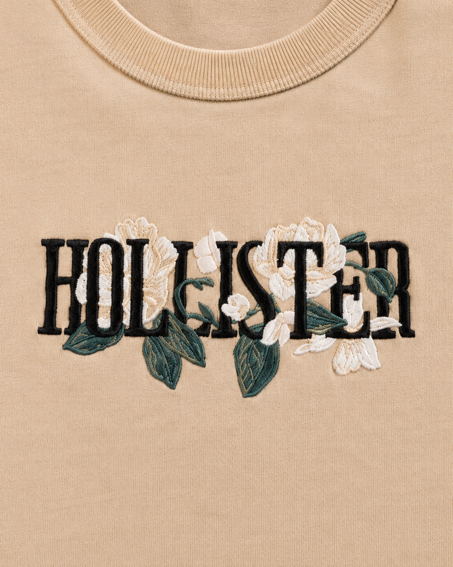 تيشيرت Hollister Graphic Cotton Crew | اوريجينال مستورد من أمريكا 🇺🇸