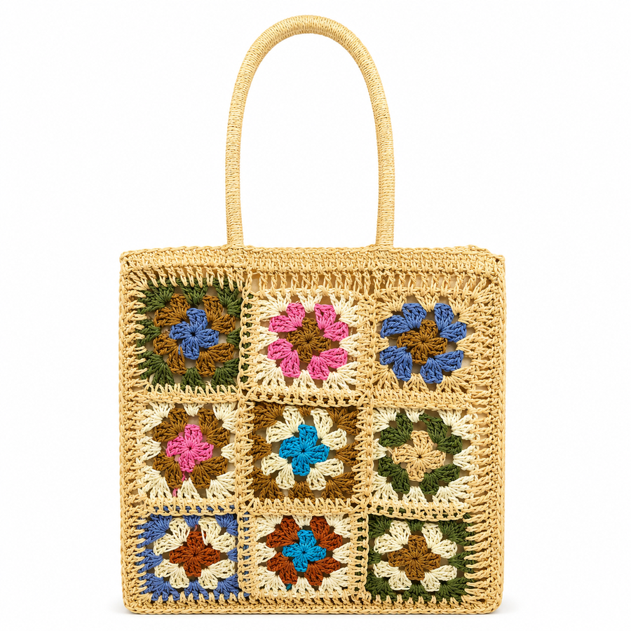 MYKONOS HANDCRAFTED GRANNY SQUARE