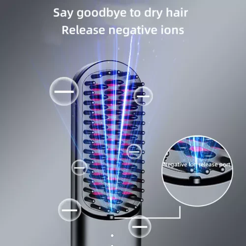 Wireless hair straighter
